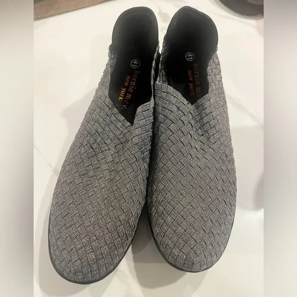 Bernie Mev Gem Wedge Greyish Blue Size 11 - Picture 6 of 10